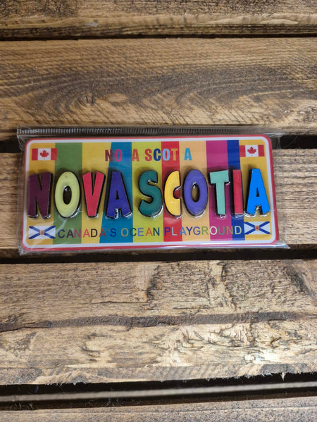 Nova Scotia Multi Color Magnet