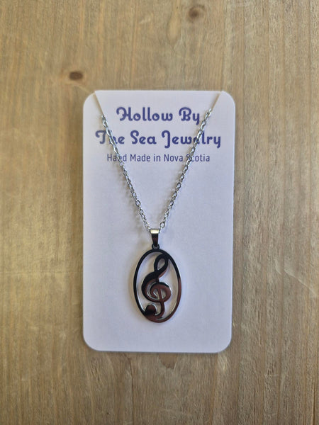 Music Note Necklace