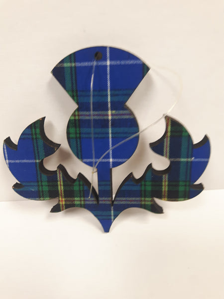 Ornament  (Tartan NS Thistle)