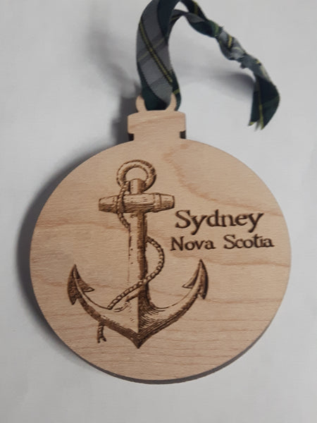 Ornament (Wood Anchor)