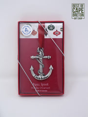 Pewter Ornament (Anchor)