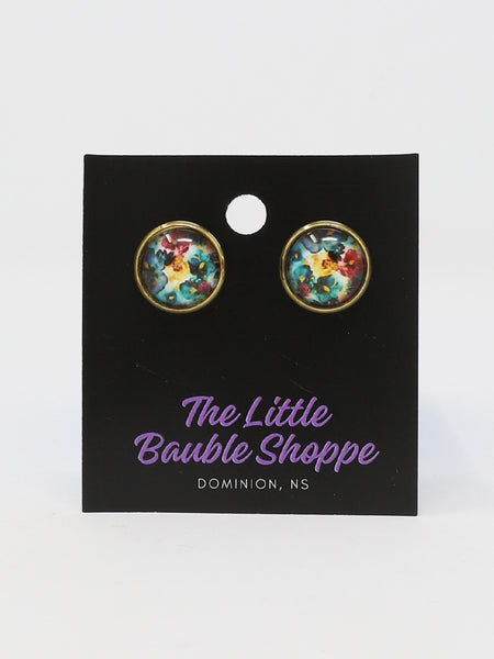 Earrings Stud (Floral)