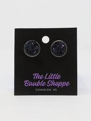 Earrings Stud (Midnight)