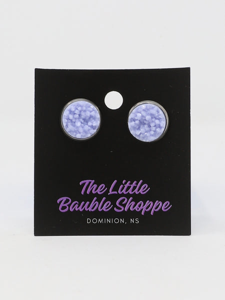 Earrings Stud (Lilac)