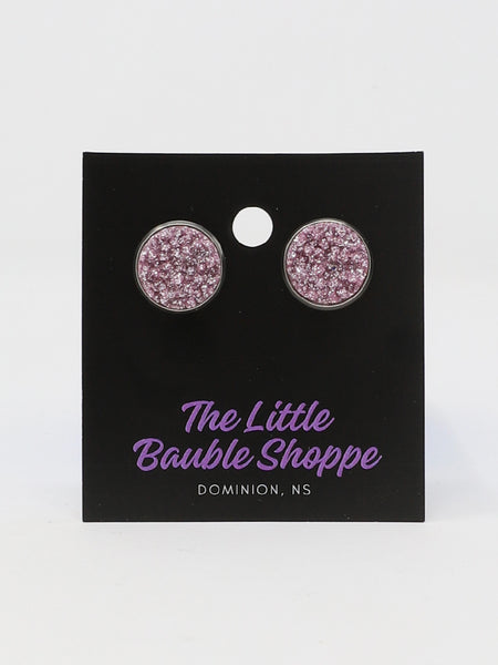 Earrings Stud (Mauve)