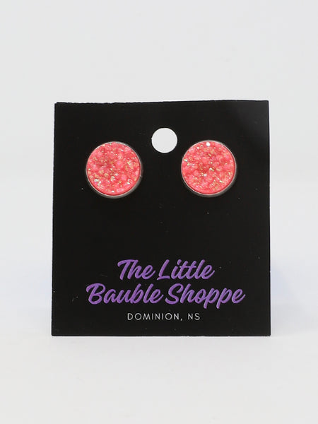 Earrings Stud (Orange)
