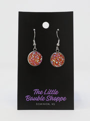 Earrings Dangle (Orange)