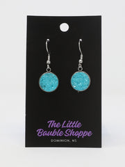 Earrings Dangle (Teal)