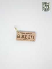 Wood Keychain (Glace Bay)