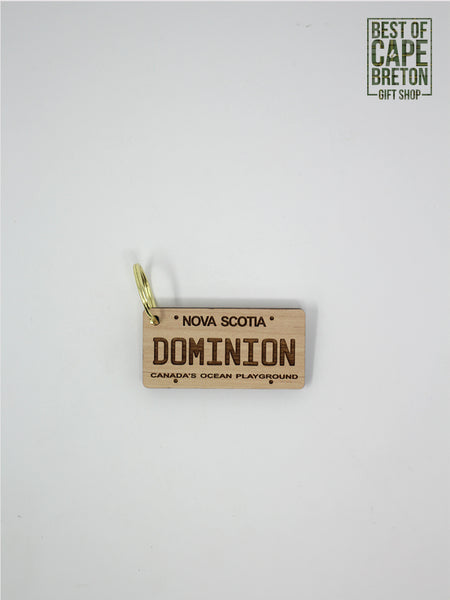 Wood Keychain (Dominion)
