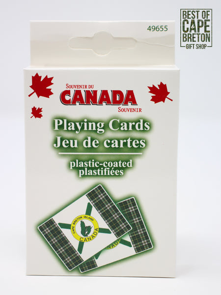 Playing Cards (Cape Breton Flag)