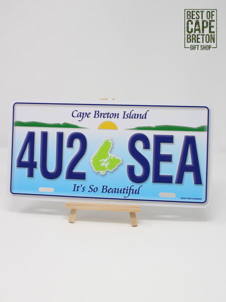 License Plate (4U2 SEA)