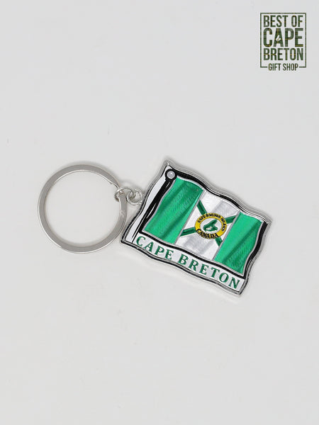 CB Flag Keychain