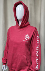 Pullover Hoodie (Nautical Heather Red)