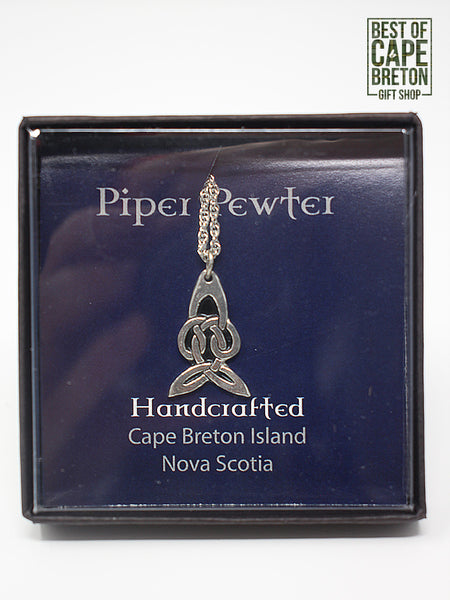 Piper Pewter Necklace (Celtic Infinity PD26)