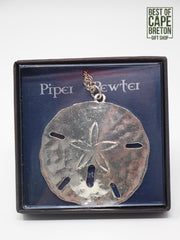 Piper Pewter Necklace (Lg Sand Dollar Pendant-PD12)