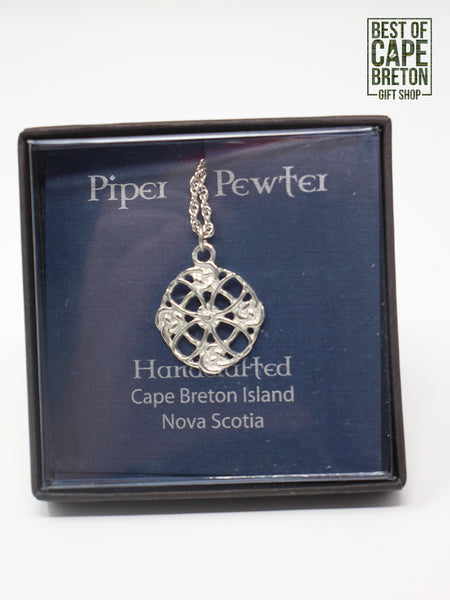 Piper Pewter Necklace (Celtic Lace PD3)