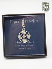 Piper Pewter Necklace (Celtic Lace PD3)