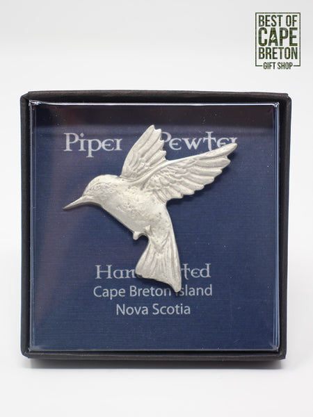 Piper Pewter Brooch (Hummingbird BR15)