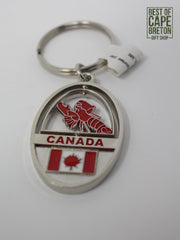 Keychain (Oval Lobster)