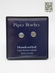 Earrings (Piper Pewter Celtic Knot Studs-ER21)