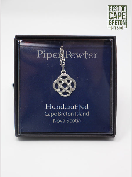 Piper Pewter Necklace (Celtic Love Knot PD23)