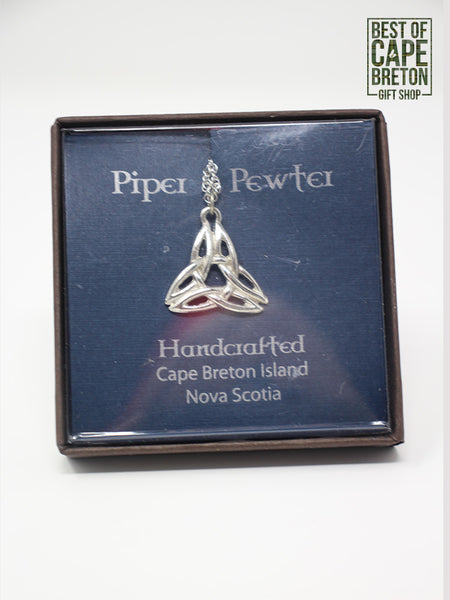 Piper Pewter Necklace (Trinity Knot PD16)