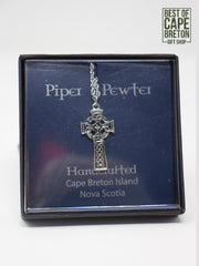 Piper Pewter Necklace (Celtic Cross-PD11)