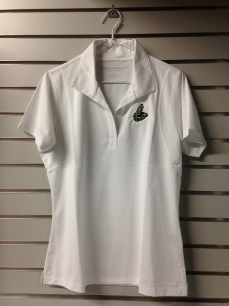 Golf Shirt (Ladies White 3x)