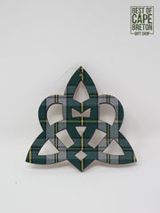 Ornament (Tartan CB Celtic Knot)