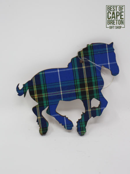 Ornament (Tartan NS Horse)