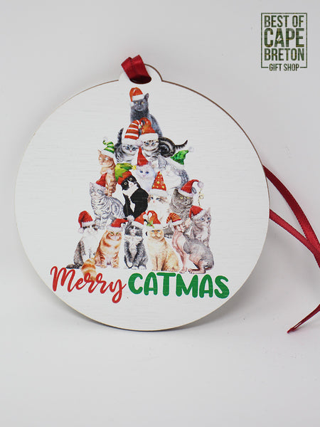 Ornament (Merry Catmas)