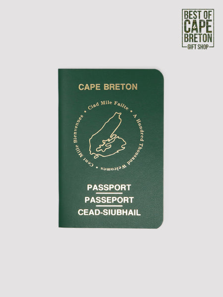 Novelty Cape Breton "Passport"