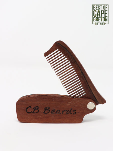 Wooden Flip Comb