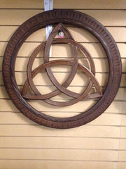 Wall Plaque (12" Wood Celtic Knot)