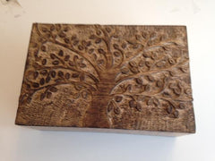 Large Wooden Box Tree of Life
