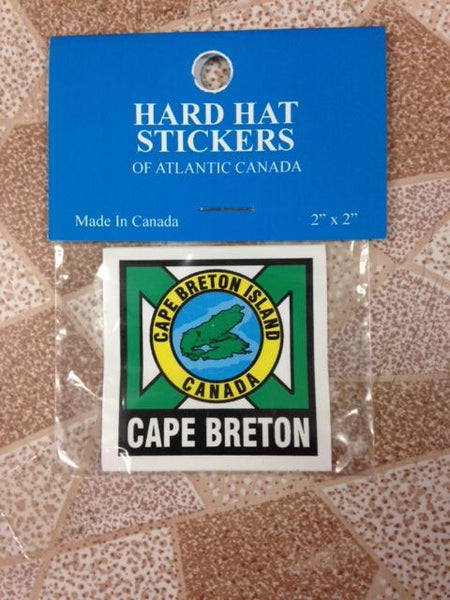 Hard Hat Sticker - CB Flag
