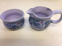 Periwinkle (Cream And Sugar Set Of Two)