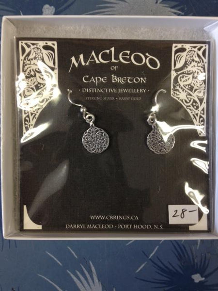 MacLeod's (Celtic Knot Silver Earrings)