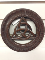 Wall Plaque (8" Wood Celtic Knot)