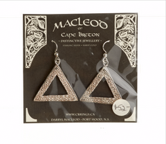 MacLeod's (Triangle Silver Earrings)