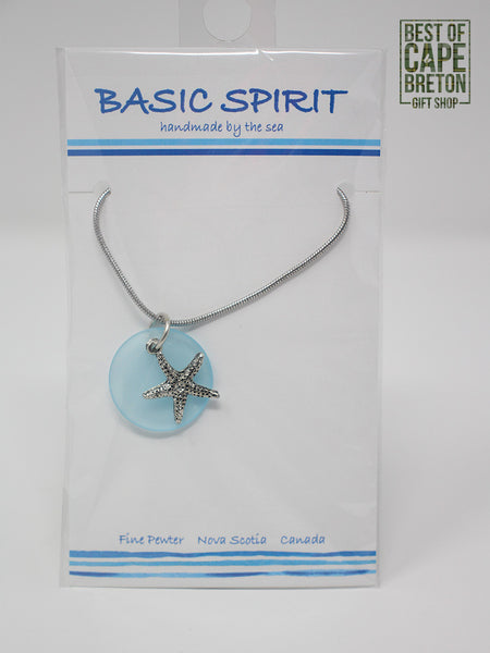 Pewter Necklace (Starfish JNC-532)